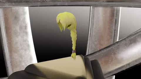 Angelic Braid - Blender 3d models