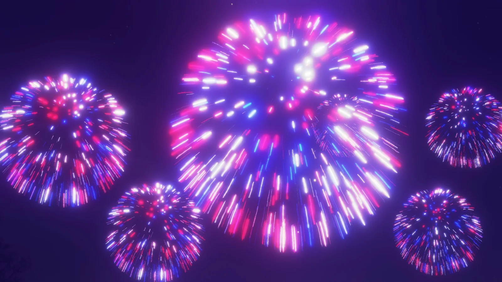 Animated Fireworks screenshot 2