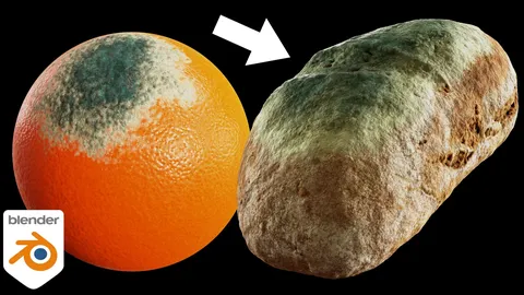 Animated Procedural Mold - Blender shaders