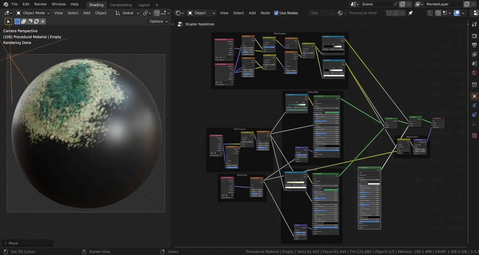 Animated Procedural Mold screenshot 2