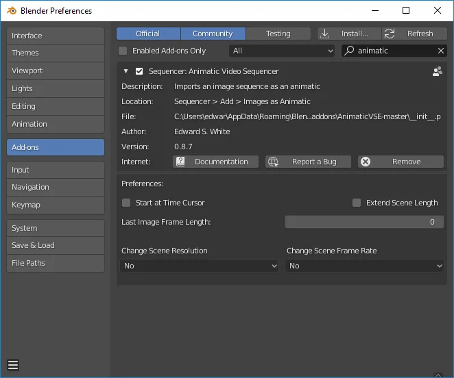 Animatic Video Sequencer screenshot 2