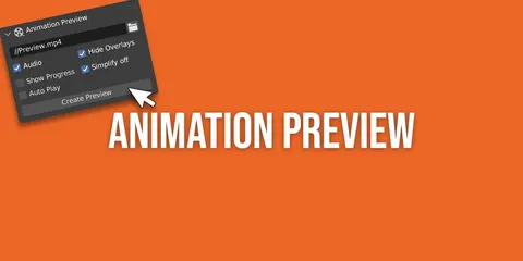 Animation Preview - Blender addons