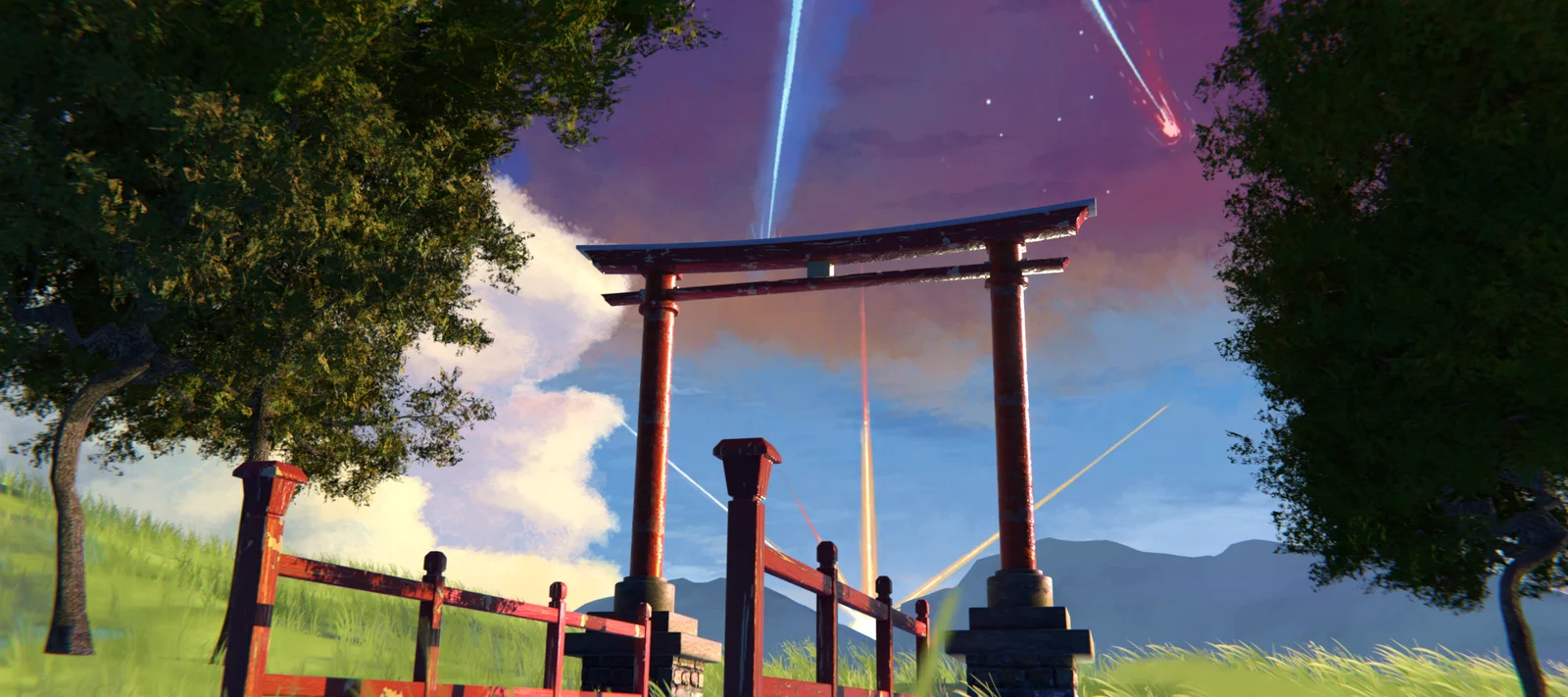 Your Name Meteor Sky HDRI screenshot 3