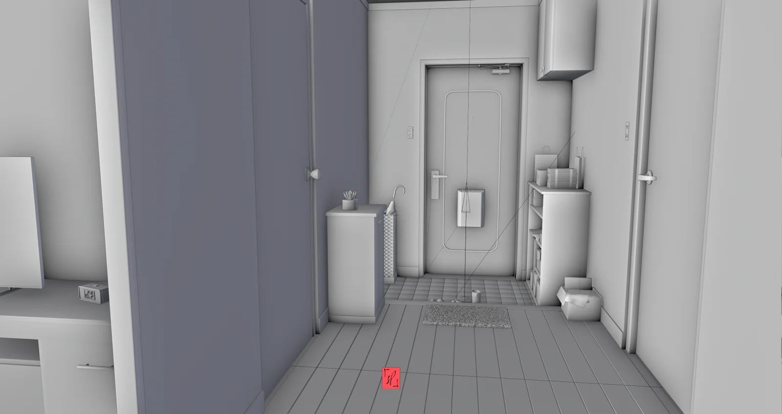 Anime Apartment Entrance screenshot 4