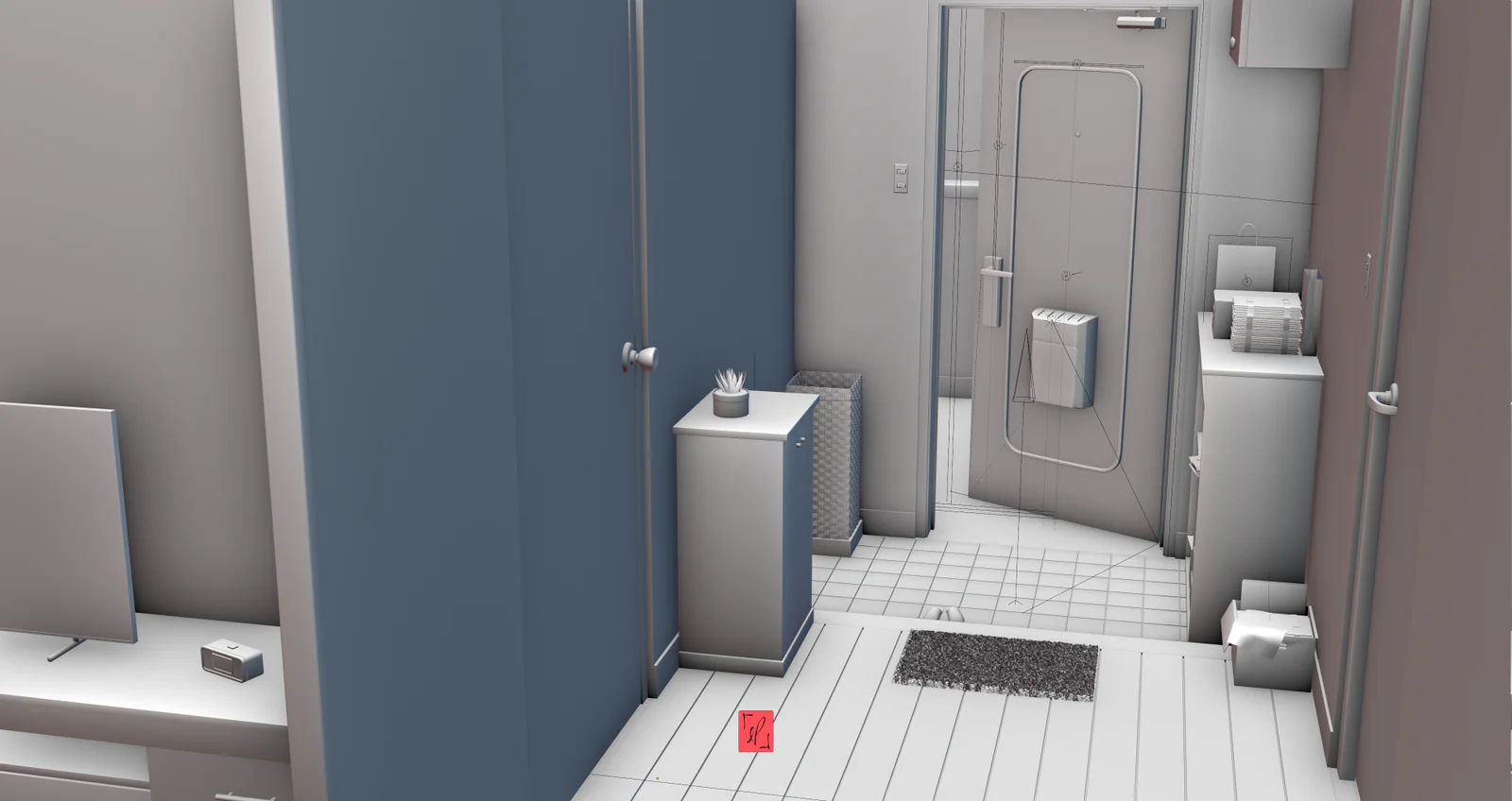 Anime Apartment Entrance screenshot 6