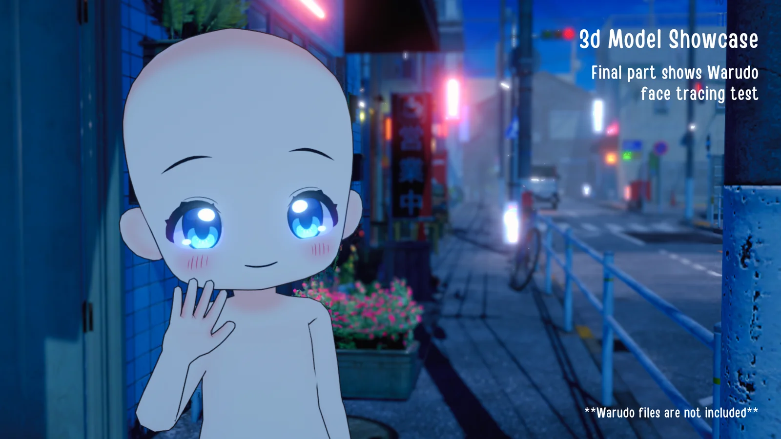 Anime Chibi Base Mesh screenshot 7