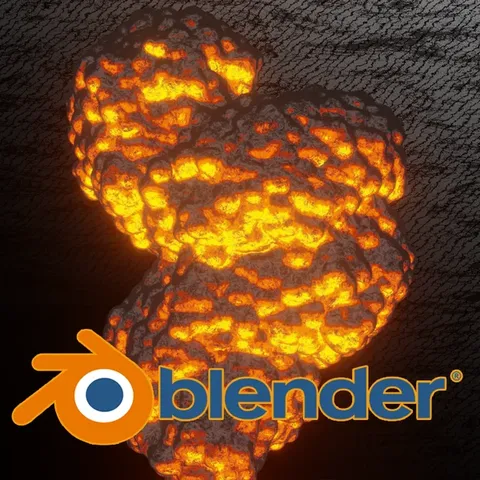 Anime Explosion Smoke - Blender geometry nodes