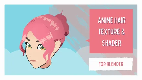 Anime Hair Shader - Blender shaders
