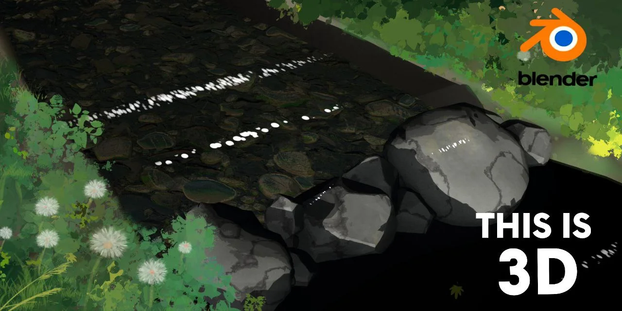 Anime River Scene screenshot 2