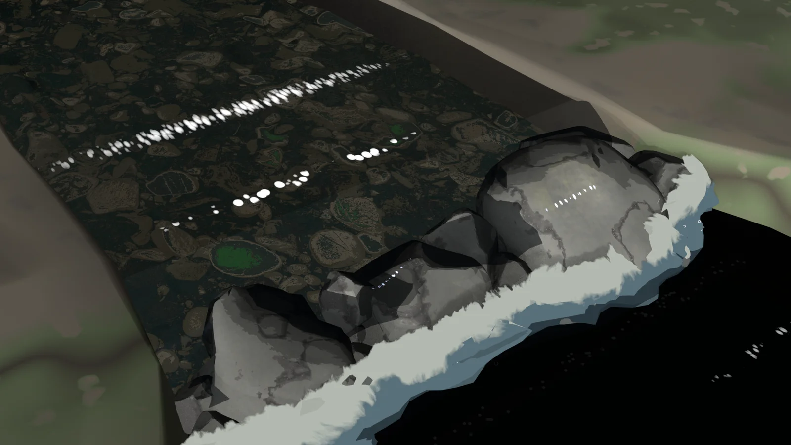 Anime River Scene screenshot 3