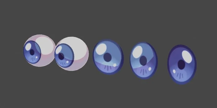 Anime Toon Eye Materials screenshot 2