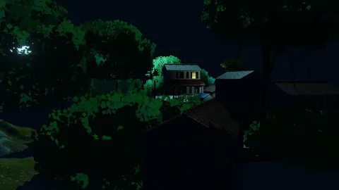 Anime Village - Blender scenes