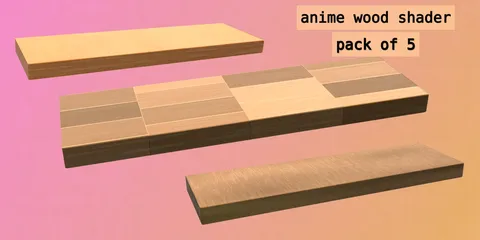 Anime Wood Shader Pack - Blender shaders