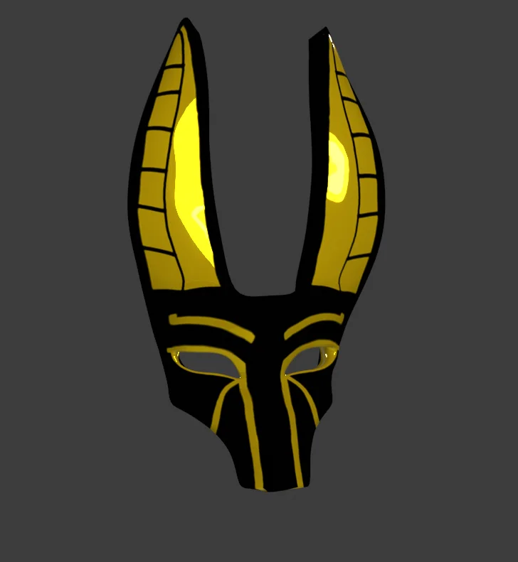 Anubis Egyptian Mask and Headdress screenshot 2