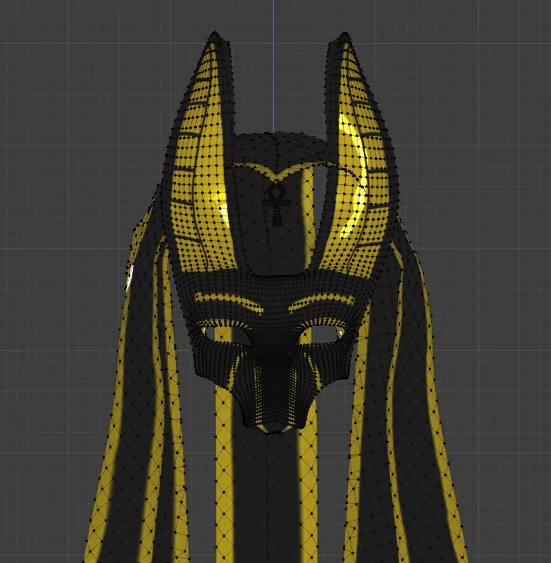 Anubis Egyptian Mask and Headdress screenshot 4