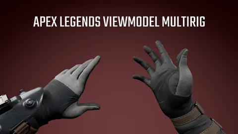 Apex Legends Viewmodel Multirig - Blender 3d models