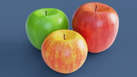 Apple 3D Models - Blender 3d models