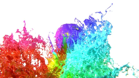 Apple Splash Cycles Project - Blender scenes