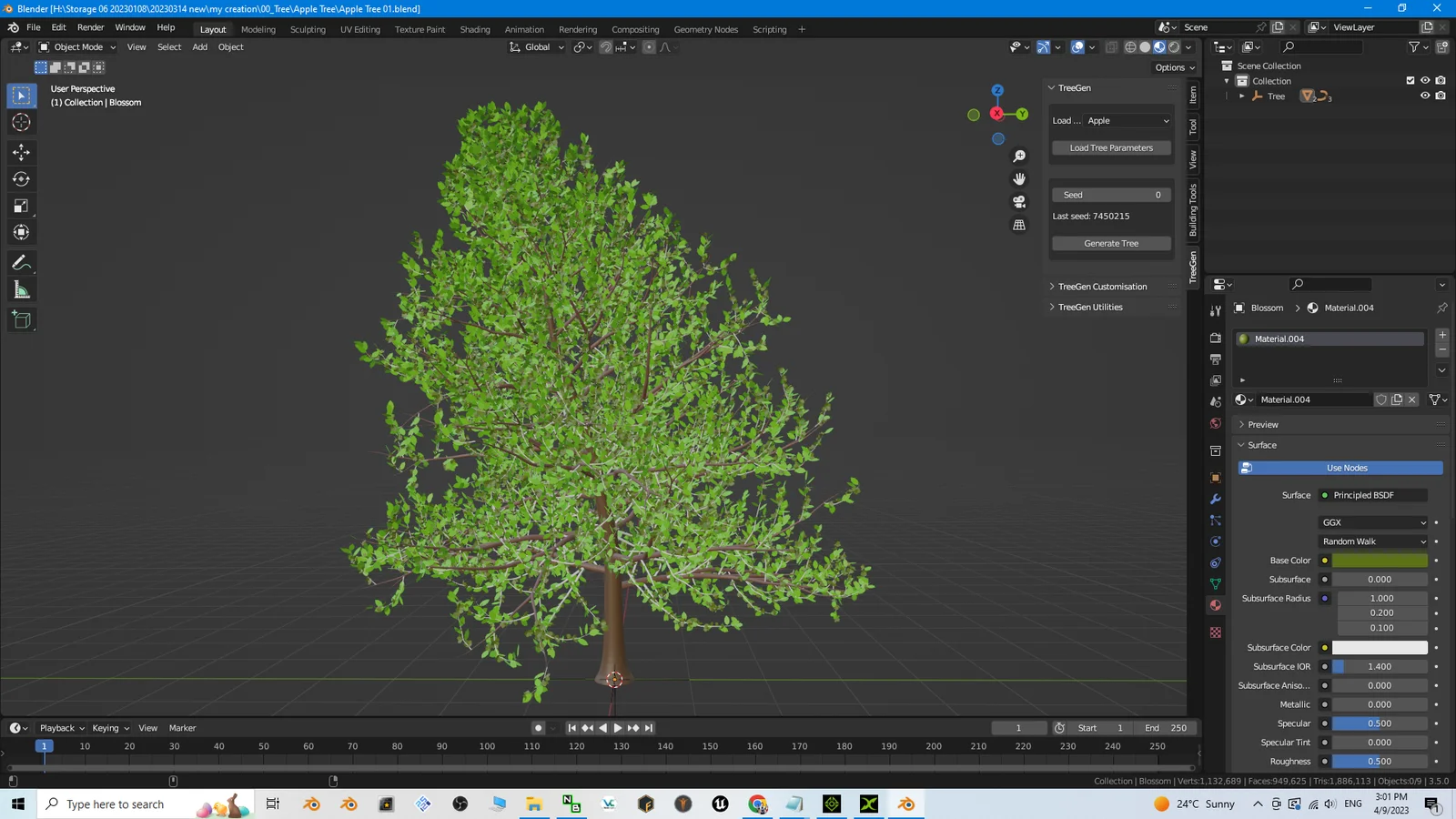 Apple Tree 01 screenshot 3