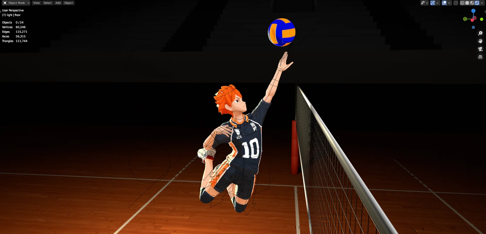 Hinata Shoyou Chibi Model screenshot 3