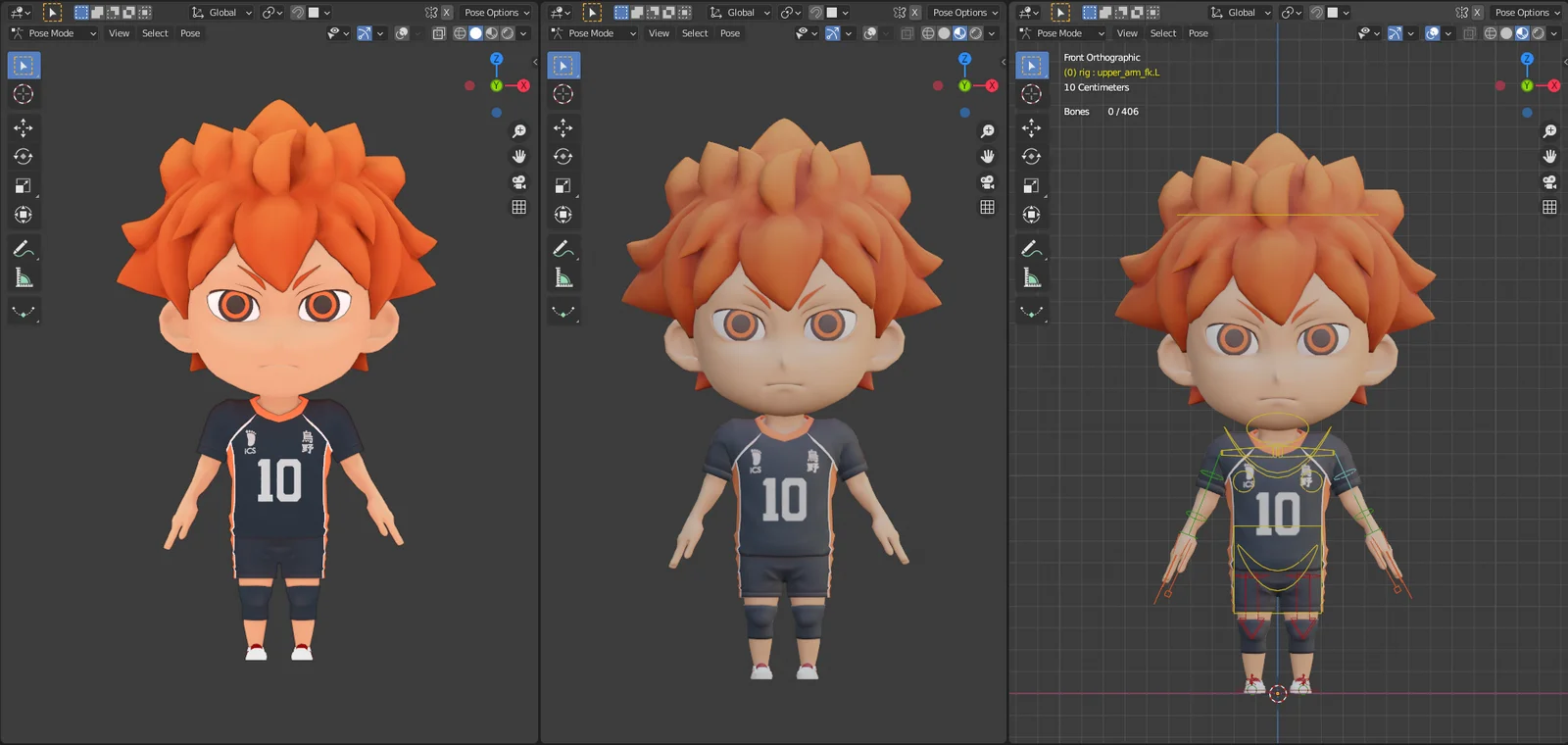Hinata Shoyou Chibi Model screenshot 7