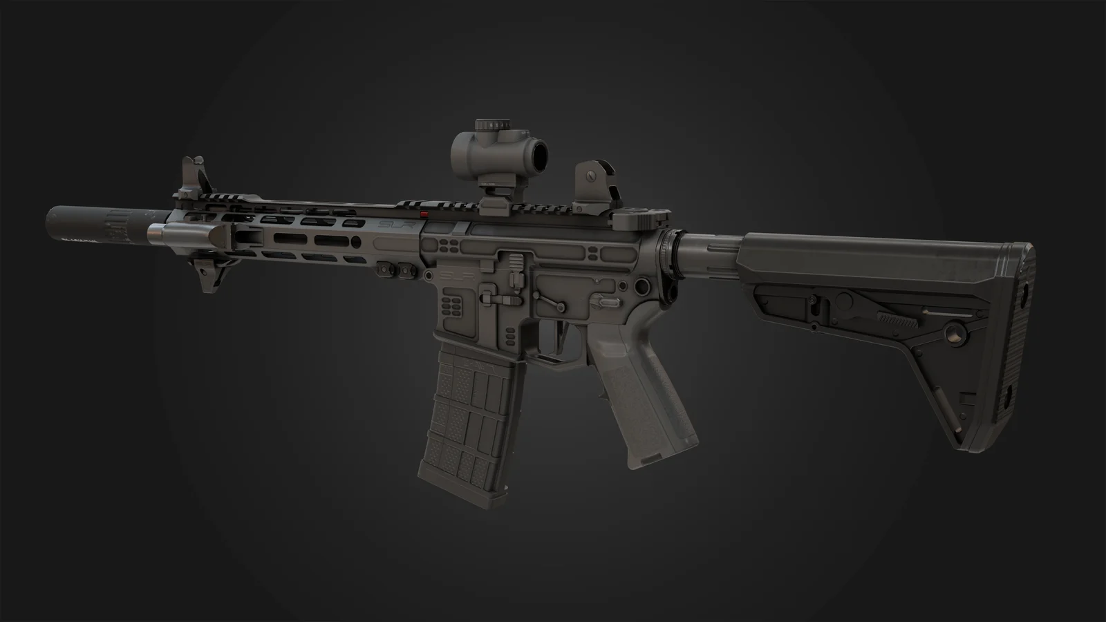 AR15-SLR Assault Rifle screenshot 5