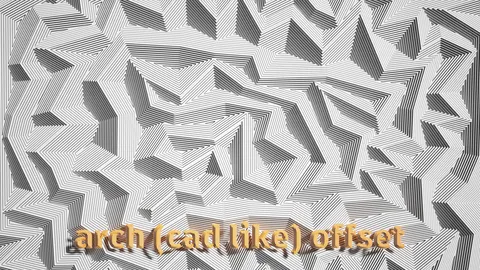 Arch Offset - Blender geometry nodes