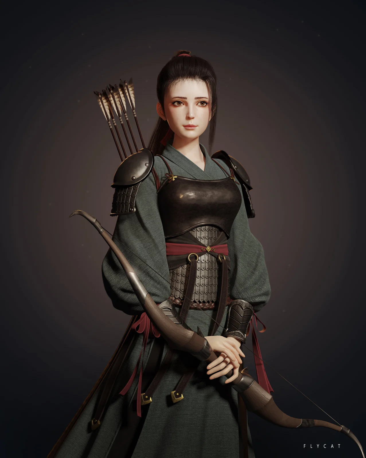 Archer Character Modeling screenshot 3