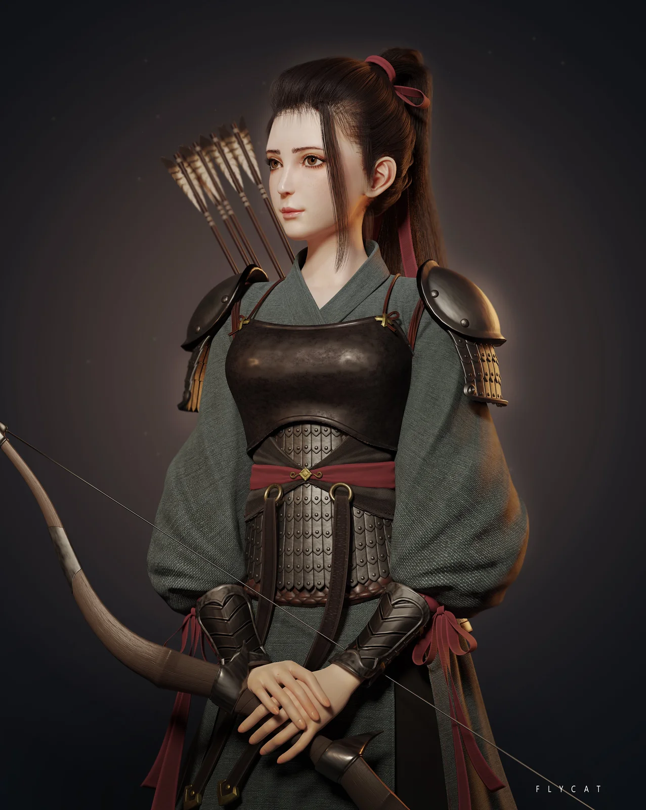 Archer Character Modeling screenshot 4