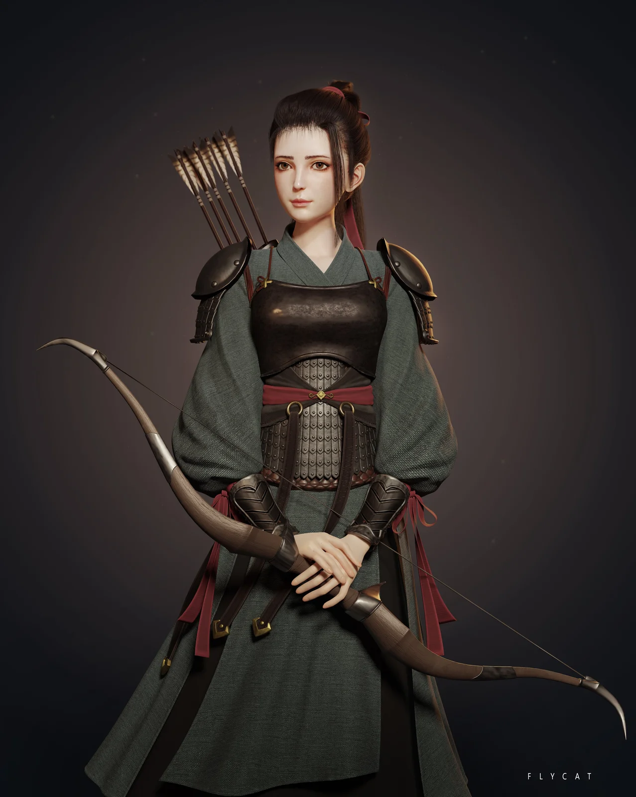 Archer Character Modeling screenshot 5