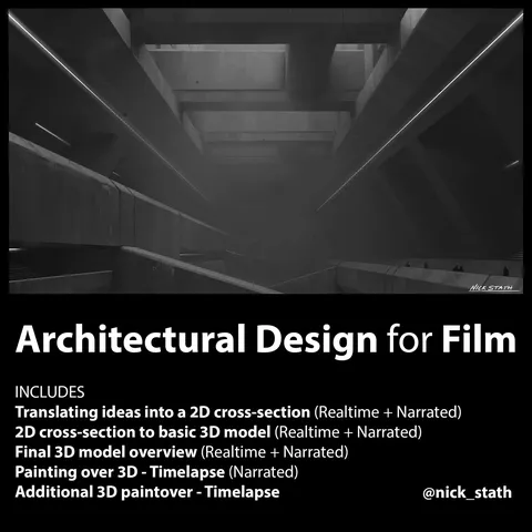 Architectural Design for Film - Blender tutorials & courses