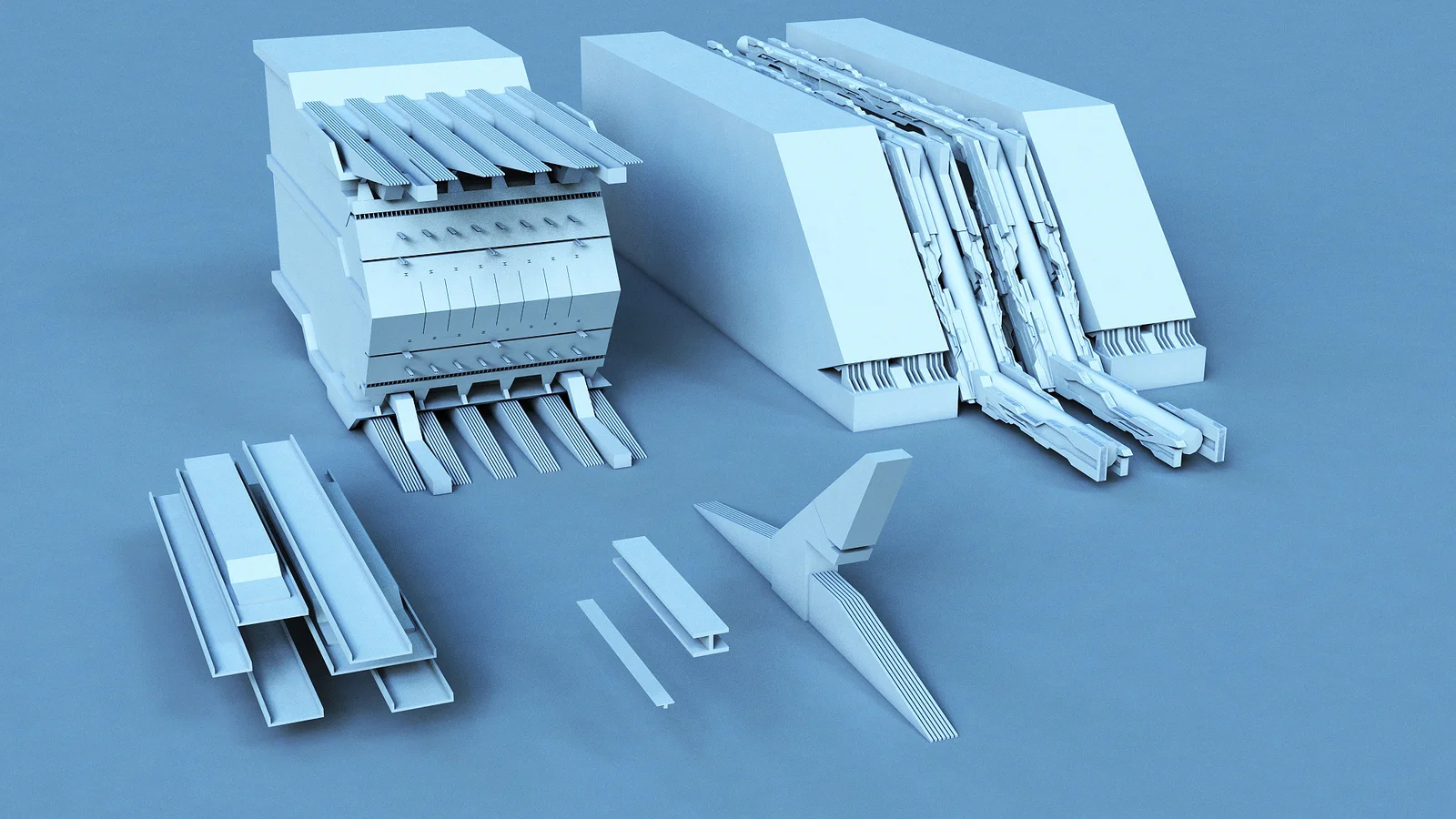 Architectural Structures Kitbash screenshot 7