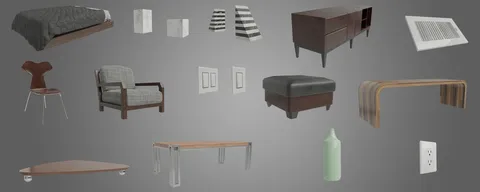 Architecture Assets - Blender 3d models