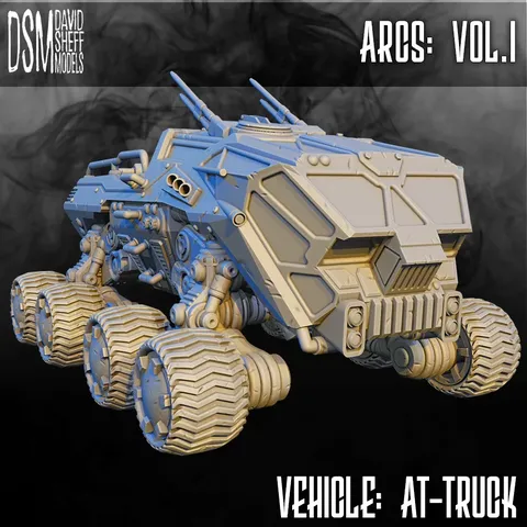 ARCS AT-Truck - Blender 3d models