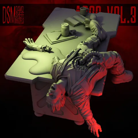 ARCS Vol. 3 Corpses - Blender 3d models