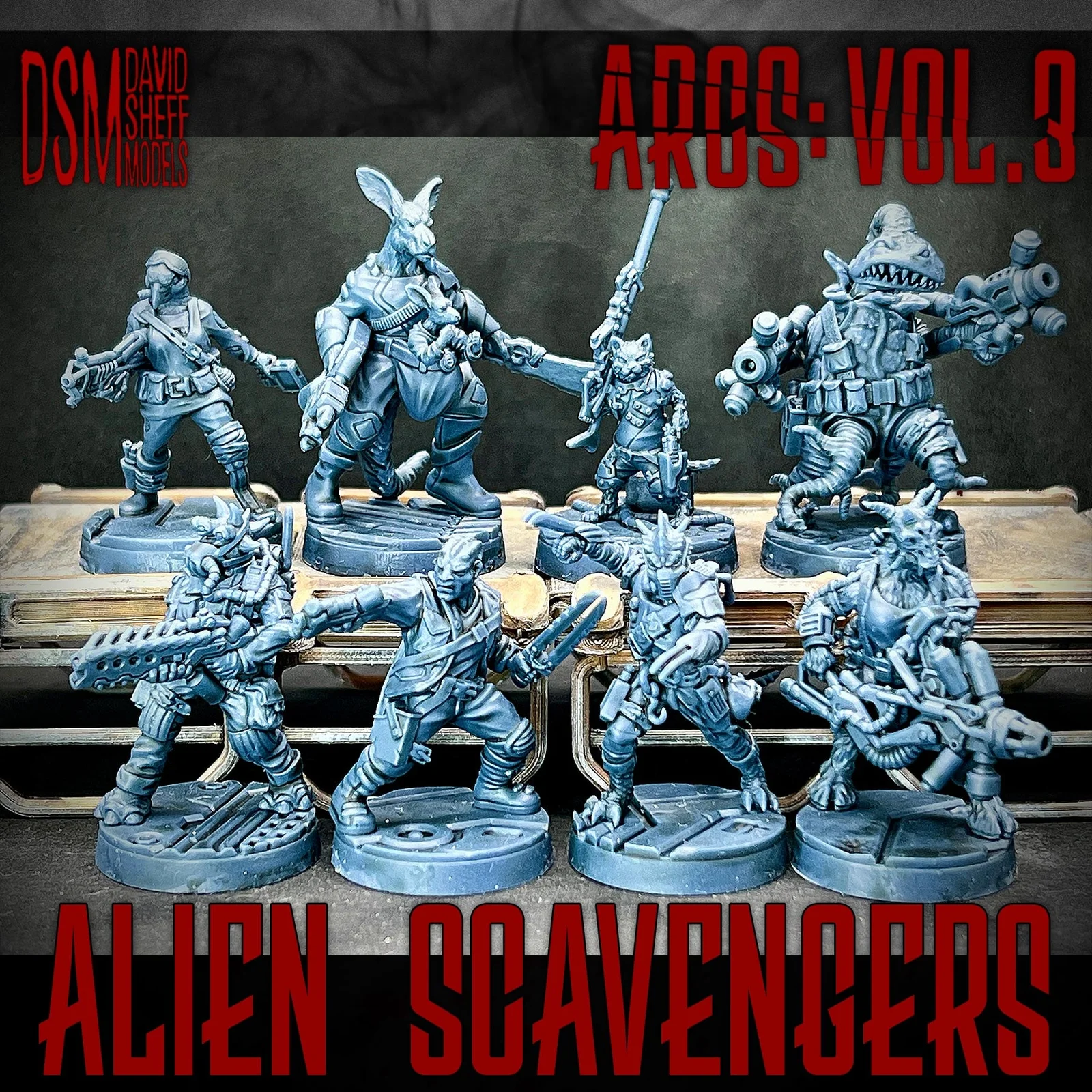 ARCS Vol. 3 Sci-Fi Miniatures screenshot 2