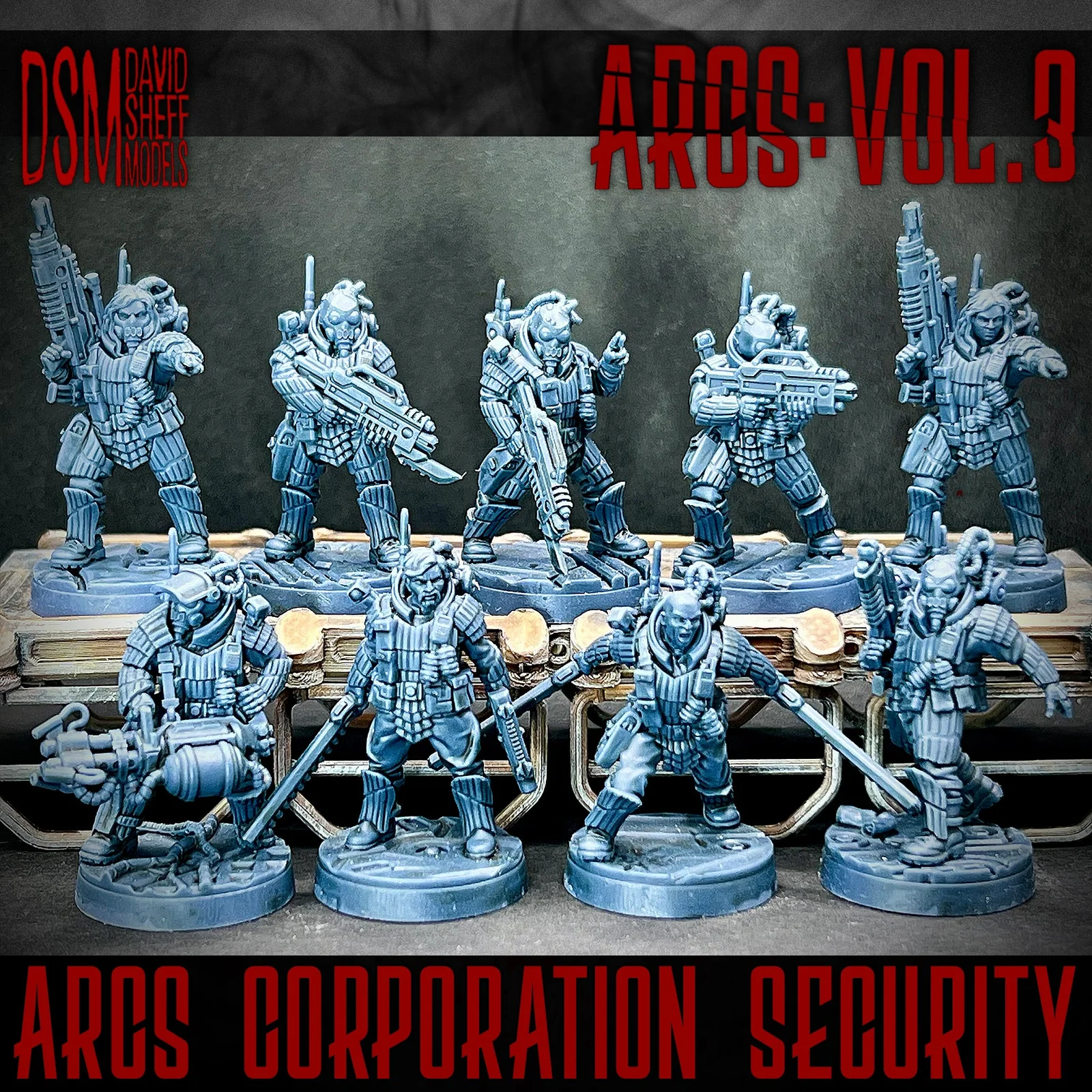 ARCS Vol. 3 Sci-Fi Miniatures screenshot 3