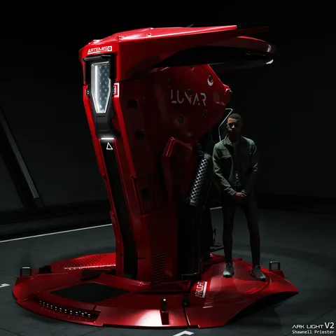 ArkLight V.2 - Blender 3d models