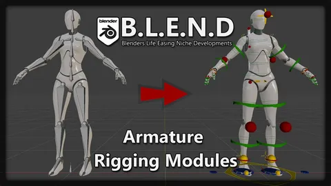 Armature Rigging Modules - Blender addons