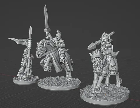 Army Bundle - Horse Lords - Blender 3d models