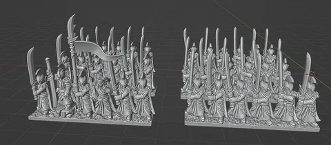 Army Bundle: Imperial Elves - Blender 3d models