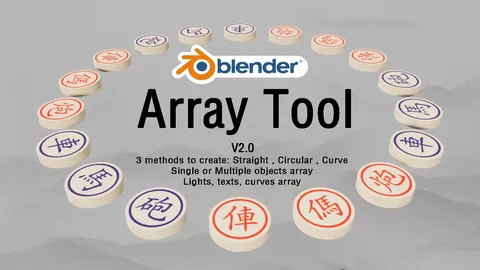 ArrayTool - Blender addons