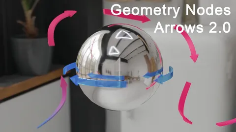 Arrows Node - Blender geometry nodes