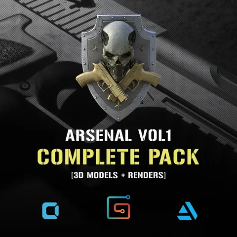 Arsenal Vol 1 - Blender 3d models