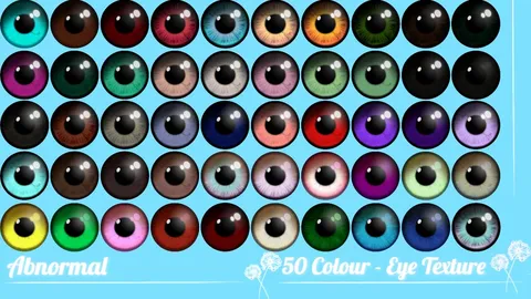 Ascendancy Eye Texture Pack - Blender textures & materials