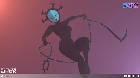 Ashi (Samurai Jack) - Blender 3d models