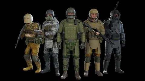 Assault - Blender 3d models