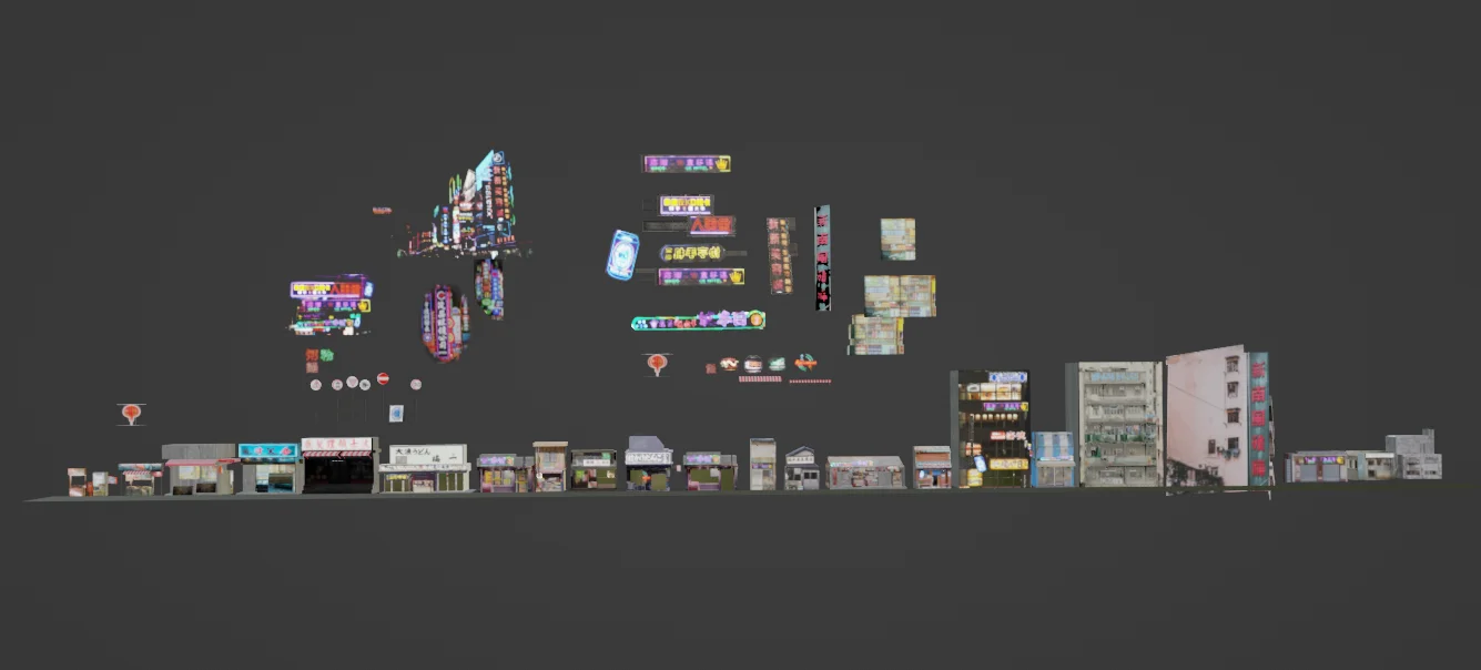 Chinese Shop and Sign Pack screenshot 3