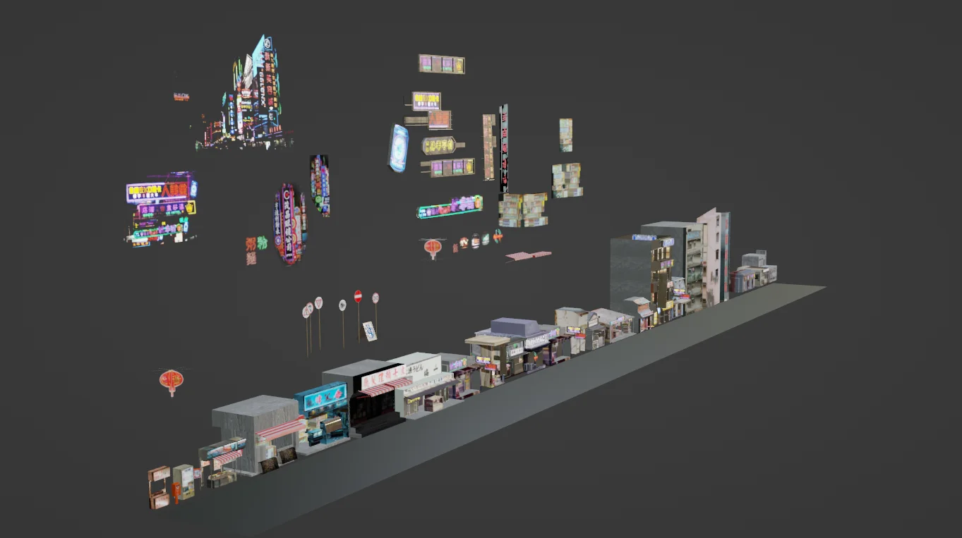 Chinese Shop and Sign Pack screenshot 4