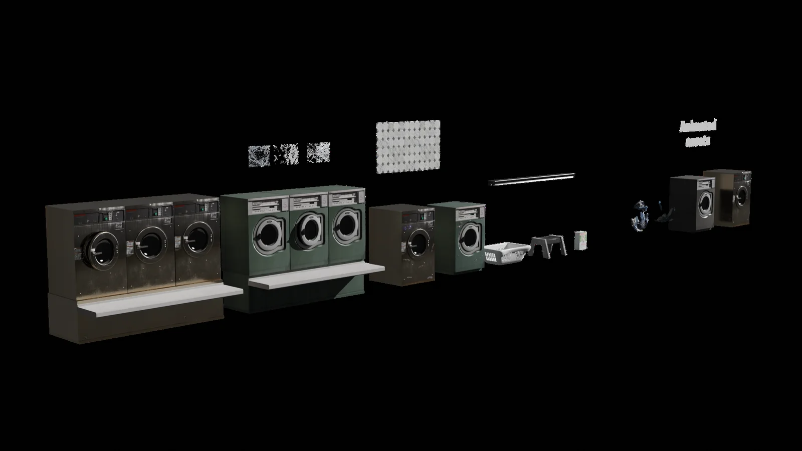 Modular Laundromat Assets screenshot 2